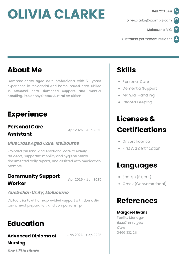 Creative Resume Template
