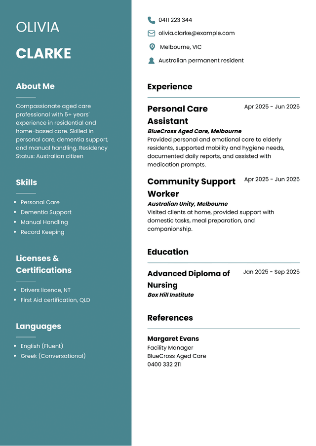 Professional Resume Template